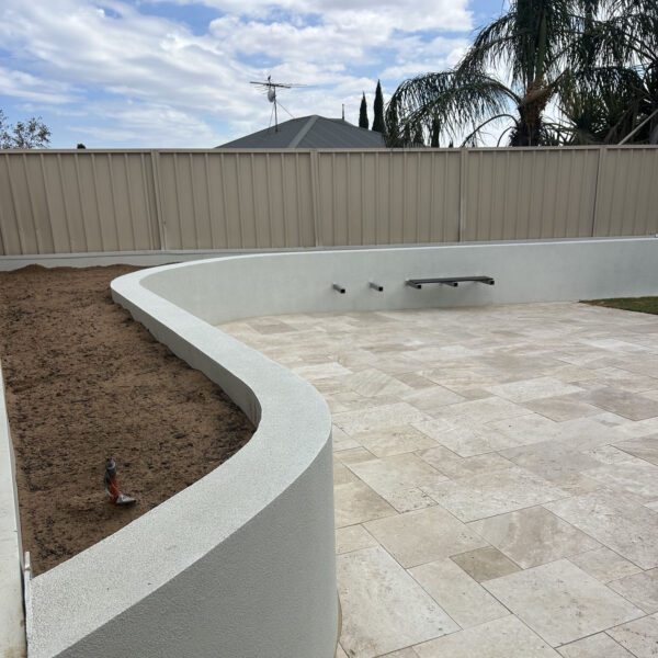 Classic Blend Travertine French Pattern | All Seasons Yard Services12
